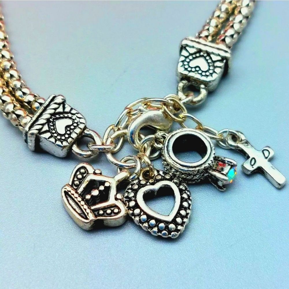 Premier Designs Christian Charm Bracelet | Gold